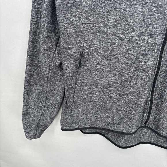 Lululemon Jacket Mens 2XL Gray Full Zip Surge Hooded Sweatshirt Athletic Running - Picture 4 of 14
